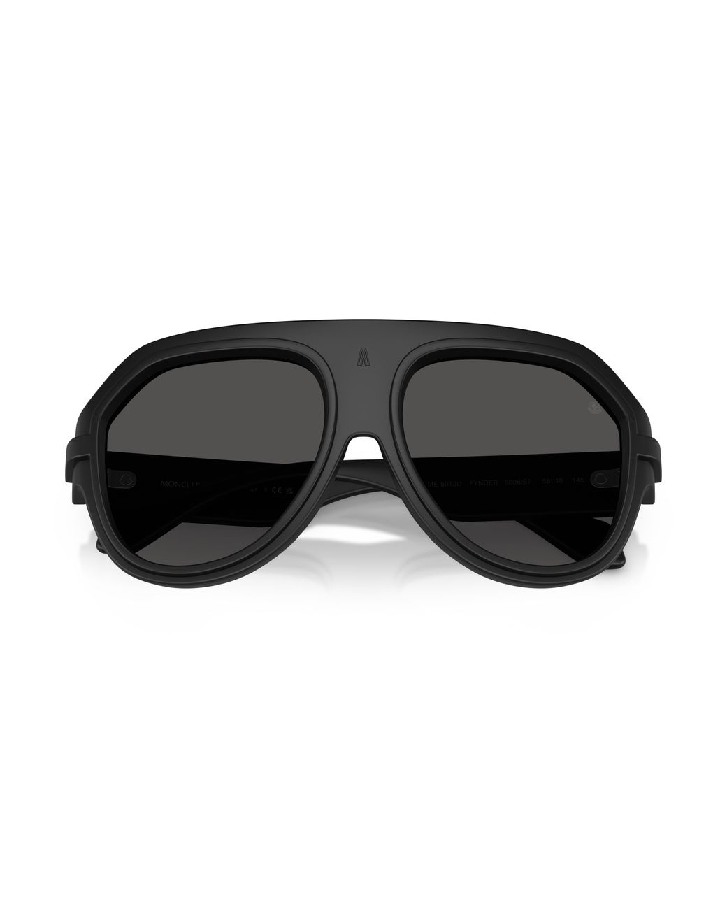 Moncler Black Me8012U Fynder 500687 Sunglasses Injected Pilot Normal