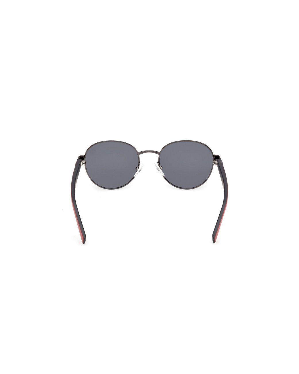 Timberland Black Tb00079 08D Sunglasses Smoke Round Polarized