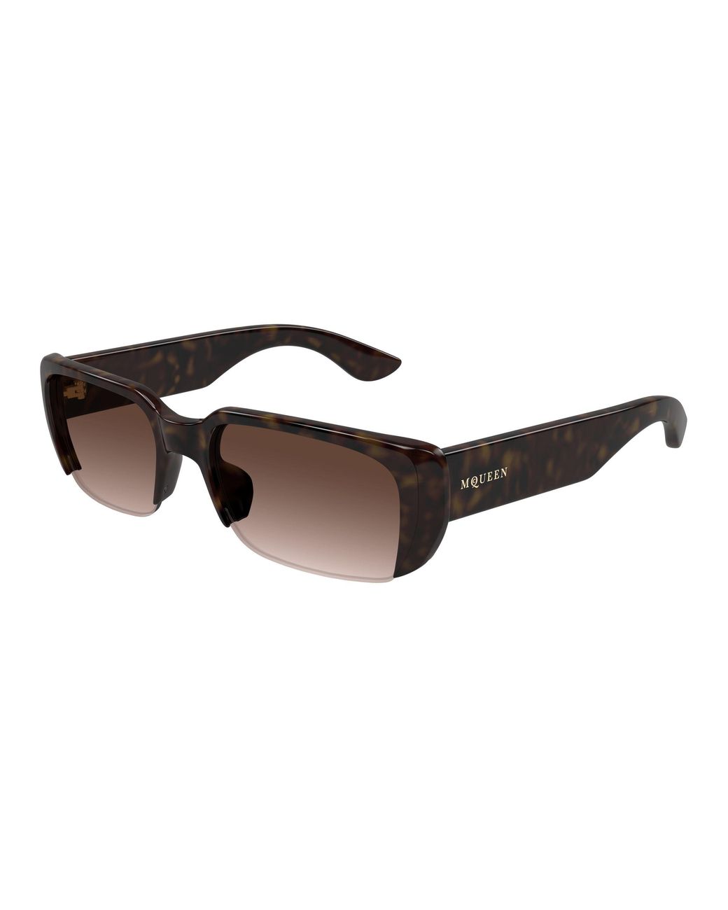 McQueen Black Am0532S 002 Sunglasses Acetate Squared
