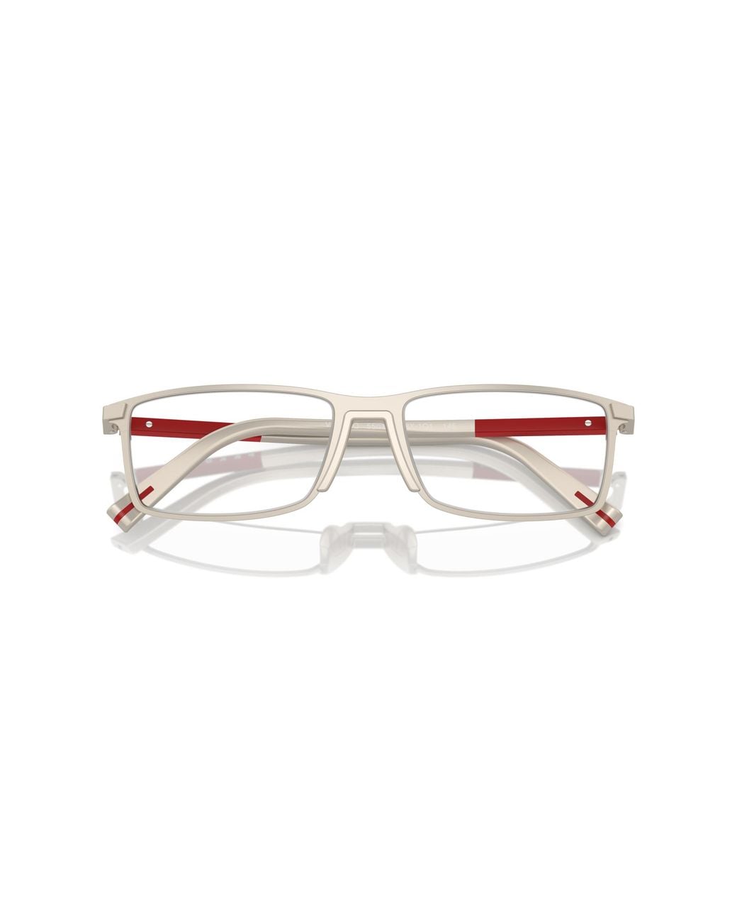Paradas Linea Rosa Prada Linea Rossa Ps 53Qv 18X1O1 Optical Frames Metal Squared Normal in ...