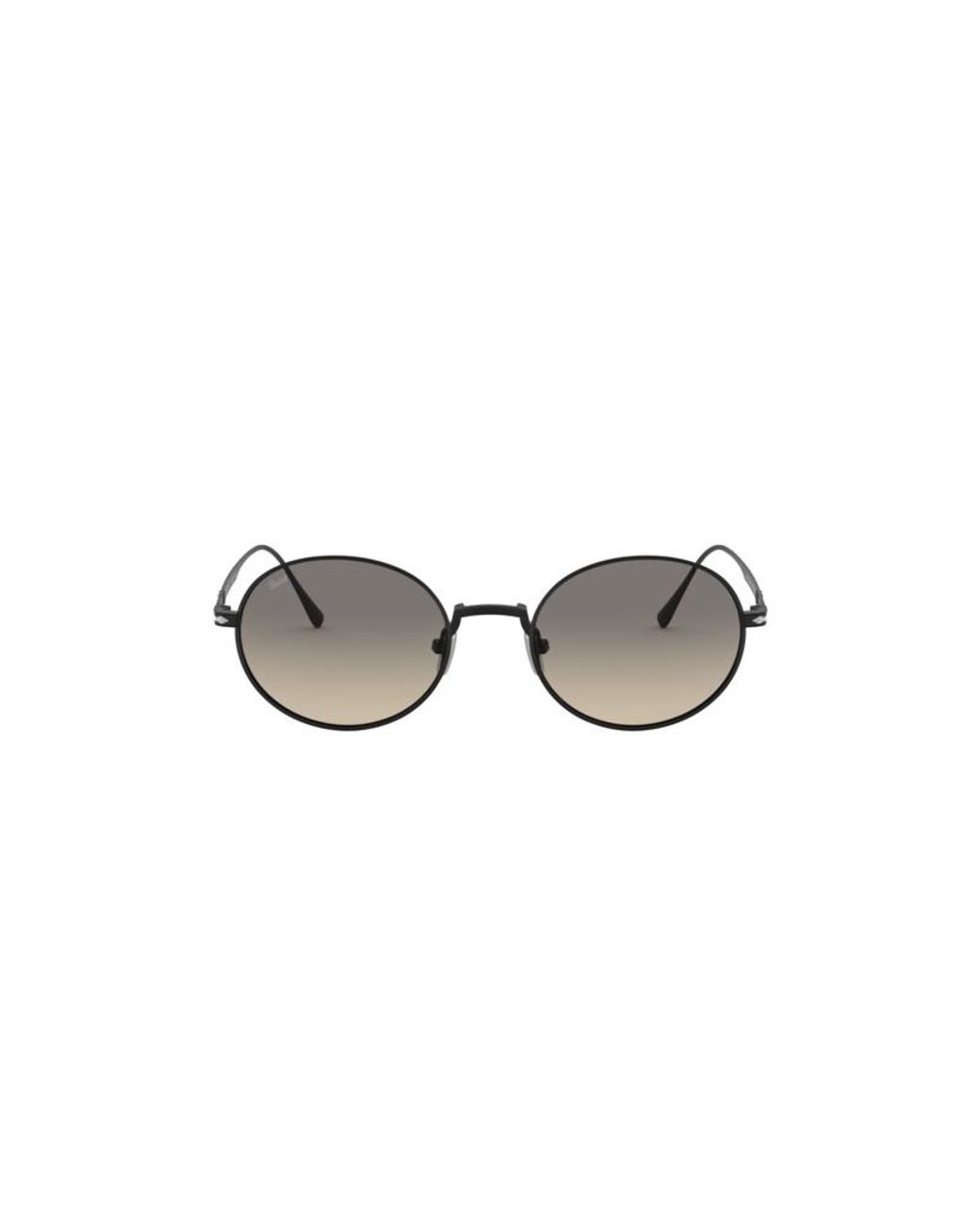 Persol Black Po5001St 800432 Sunglasses Titanium Round Normal
