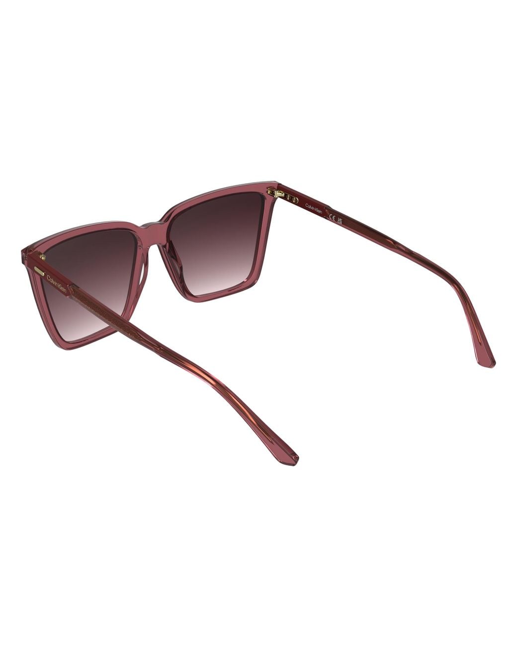 Calvin Klein Black Ck26506S 605 Sunglasses Acetate Butterfly Normal