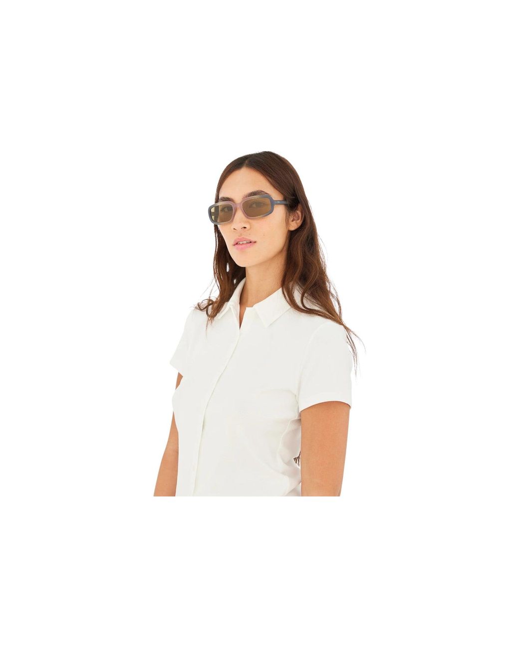 Retrosuperfuture Black Gw9 Troll Side Fade Sunglasses Acetate Squared Normal