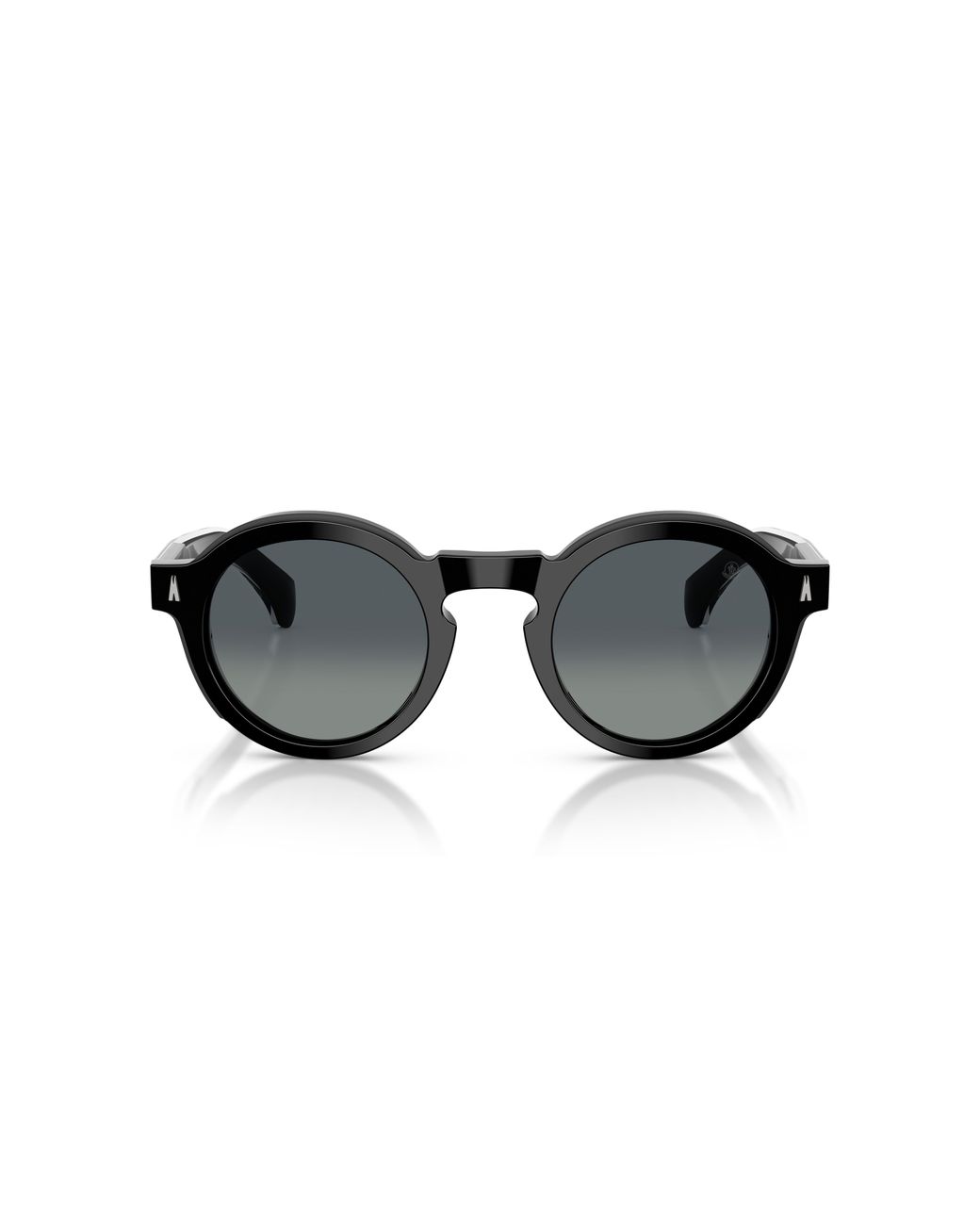Moncler Black Me6012 Aurone 30013C Sunglasses Acetate Round Normal Nuanced