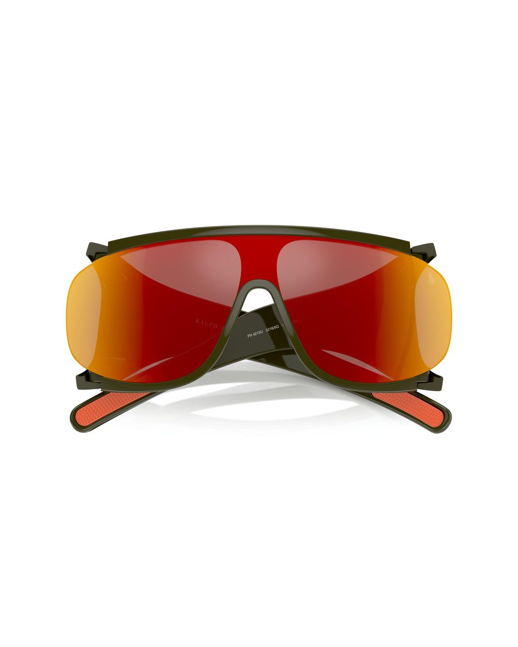 Polo Ralph Lauren Black Ph4215U 52166Q Sunglasses Injected Geometric Mirrored Mirror for men