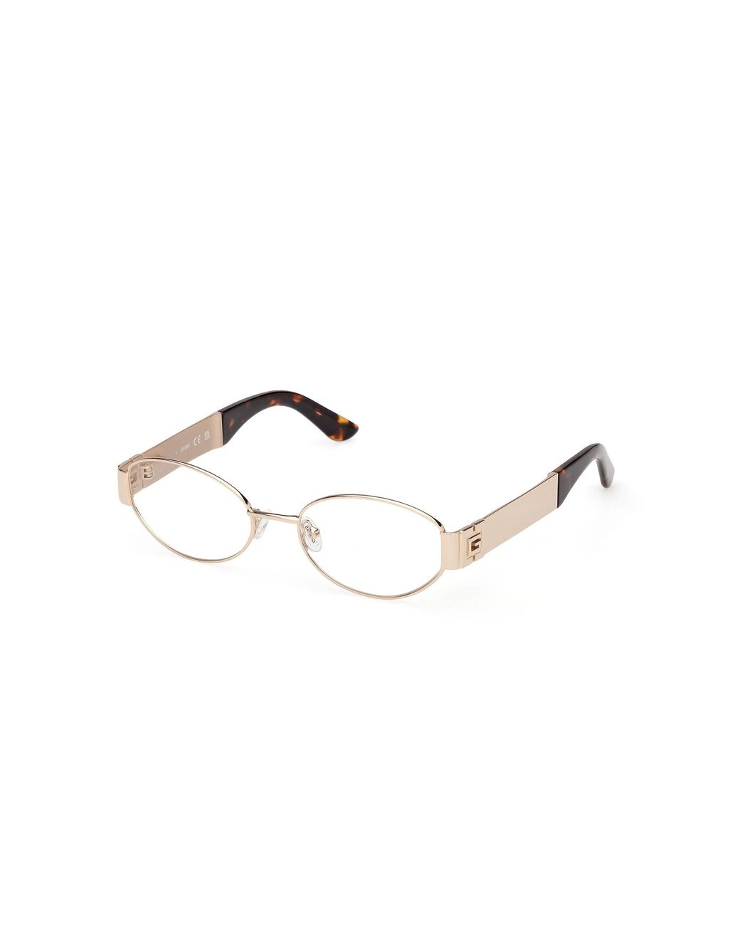 Guess Black Gu50314 032 Optical Frames Metal Round Normal