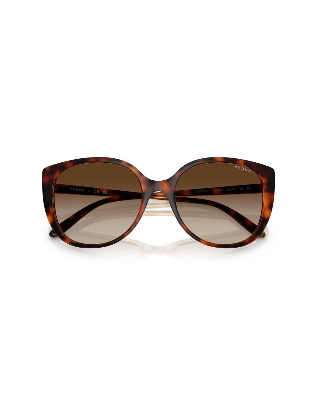 Vogue Eyewear Black Vo5623S W65613 Sunglasses Nylon Butterfly Normal Shaded