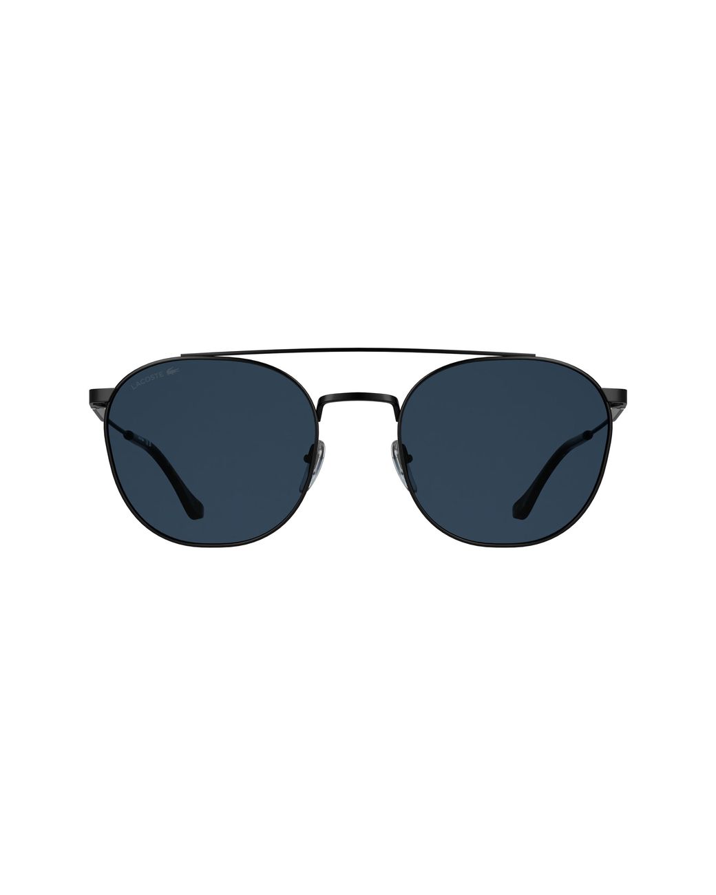 Lacoste Black L281S 002 Sunglasses Metal Squared Normal for men