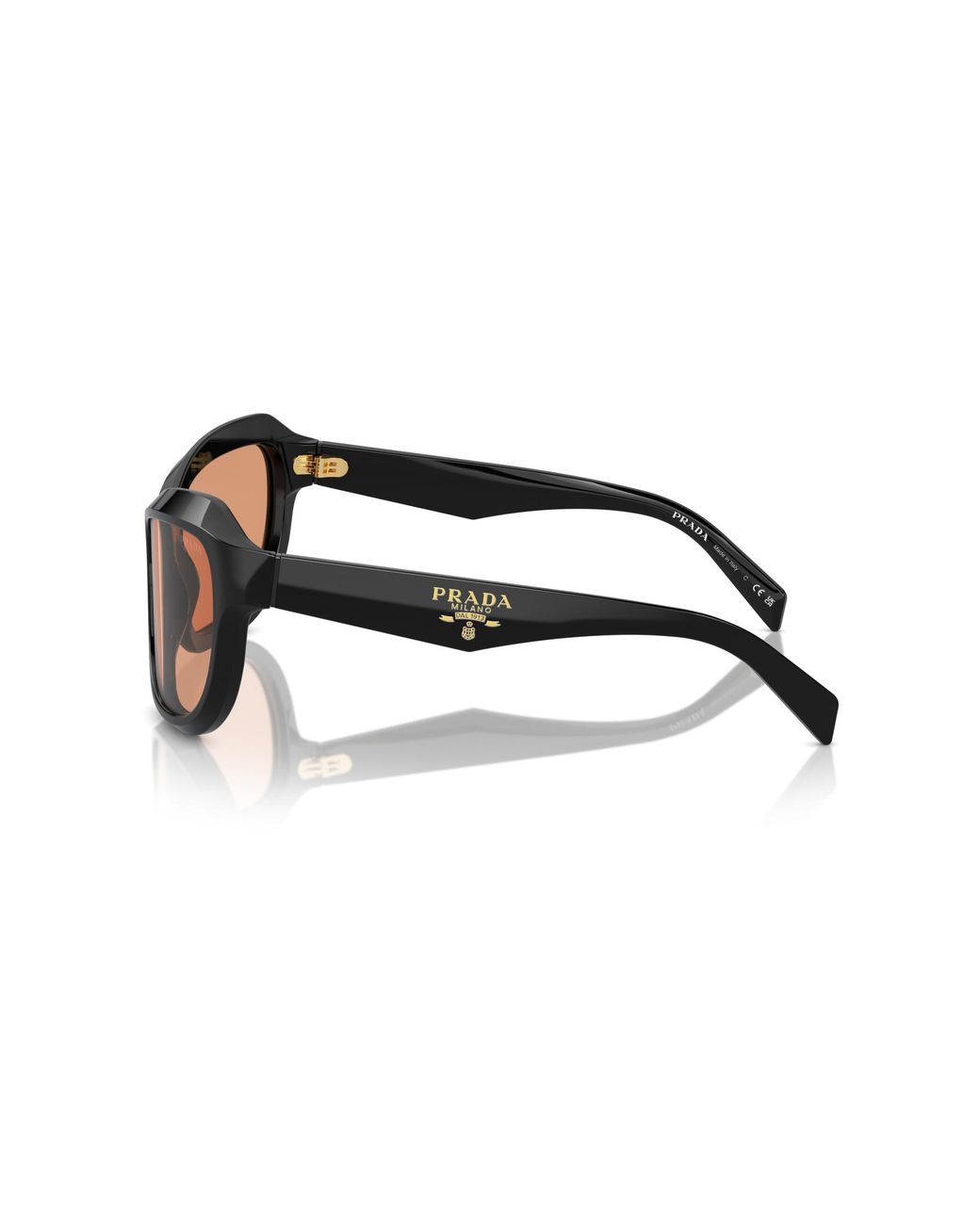 Prada Black Pr A27S 16K07V Sunglasses Acetate Butterfly Normal