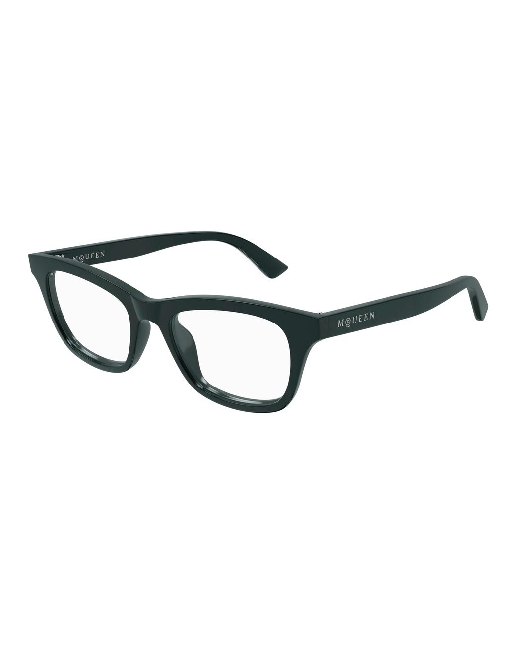 McQueen Black Am0515O 012 Optical Frames Acetate Transparent Cat Eye