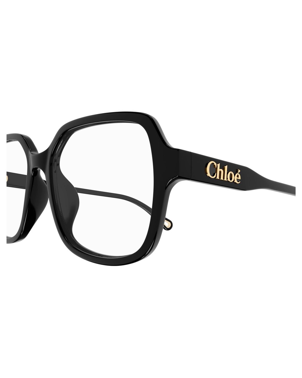 Chloé Black Ch0277Oa 001 Optical Frames Acetate Transparent Squared