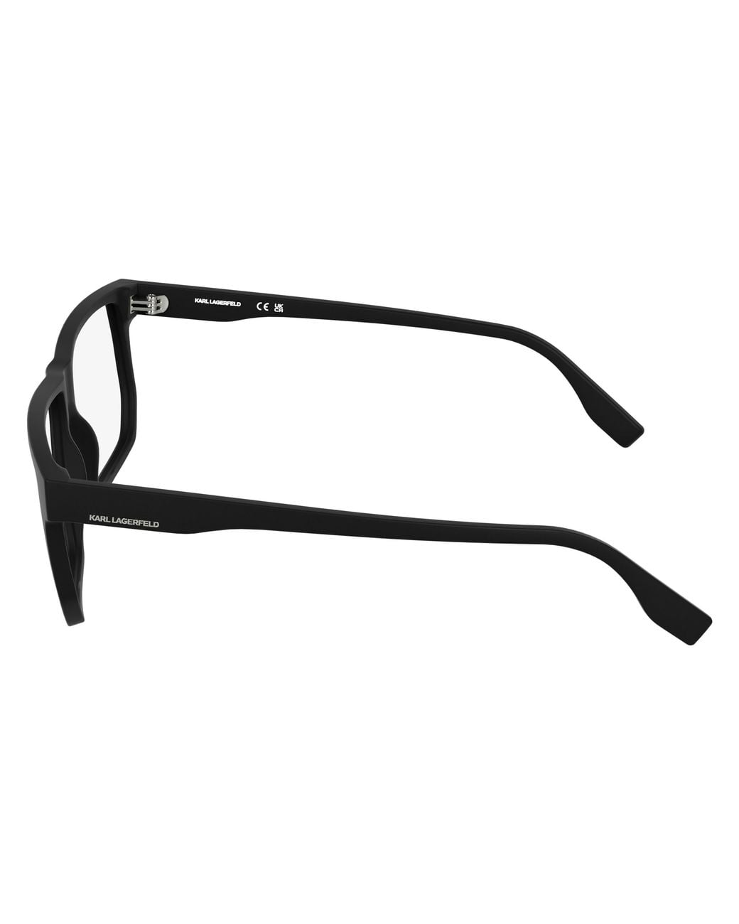 Karl Lagerfeld Black Kl6242 002 Optical Frames Bio-Injected Pilot Normal for men