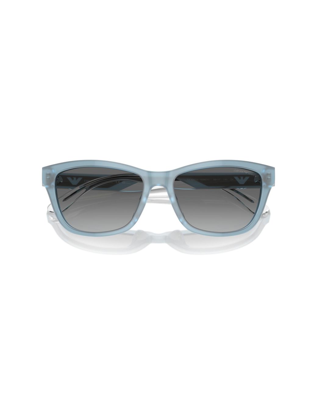 Emporio Armani Black Ea4227U 609611 Sunglasses Acetate Cat Eye Normal Shaded