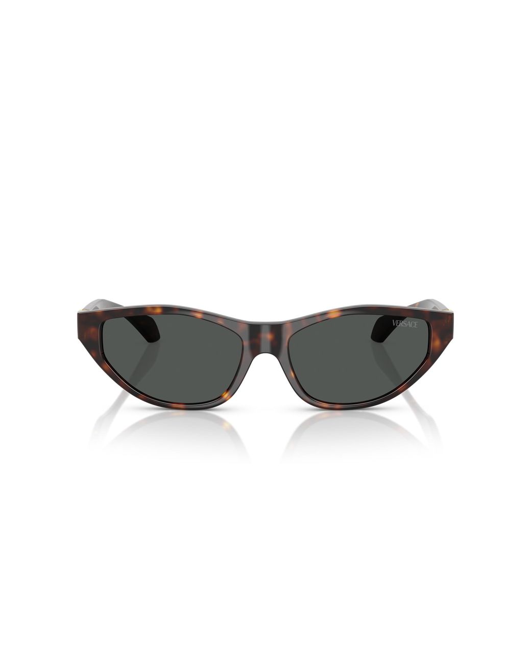 Versace Black Ve4491U 108/87 Sunglasses Injected Cat Eye Normal