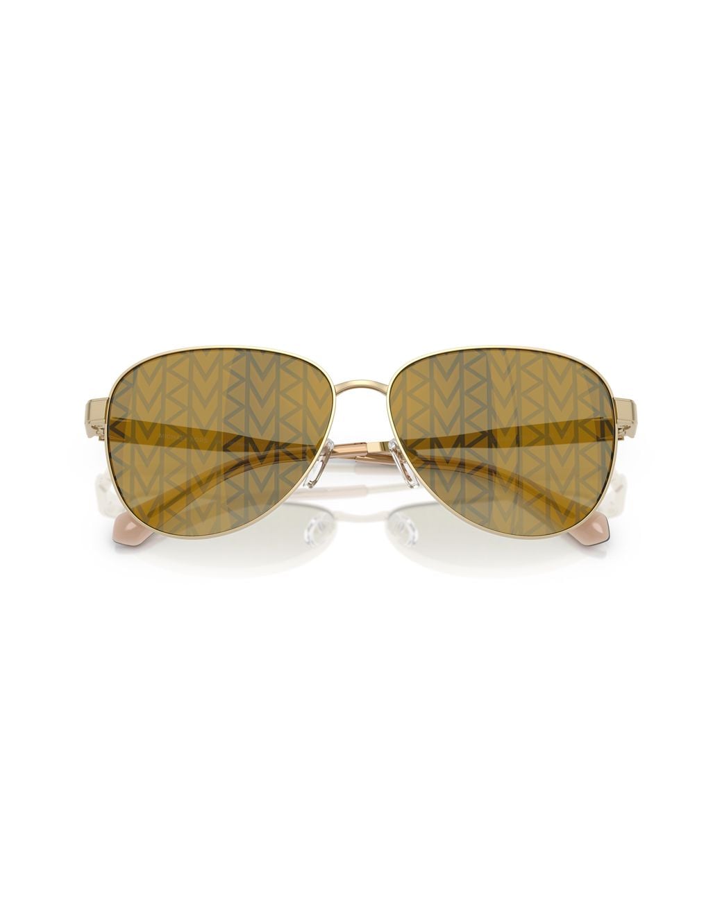 Michael Kors Black Mk1160 Biarritz 10149A Sunglasses Metal Pilot Normal