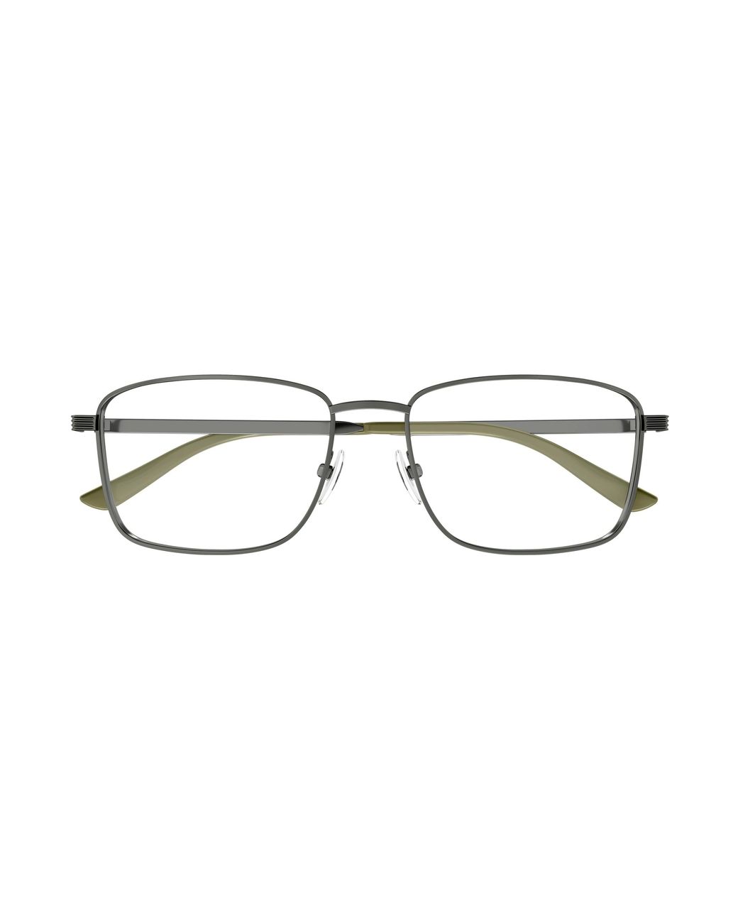 Gucci Black Gg1882O 003 Optical Frames Metal Transparent Squared for men