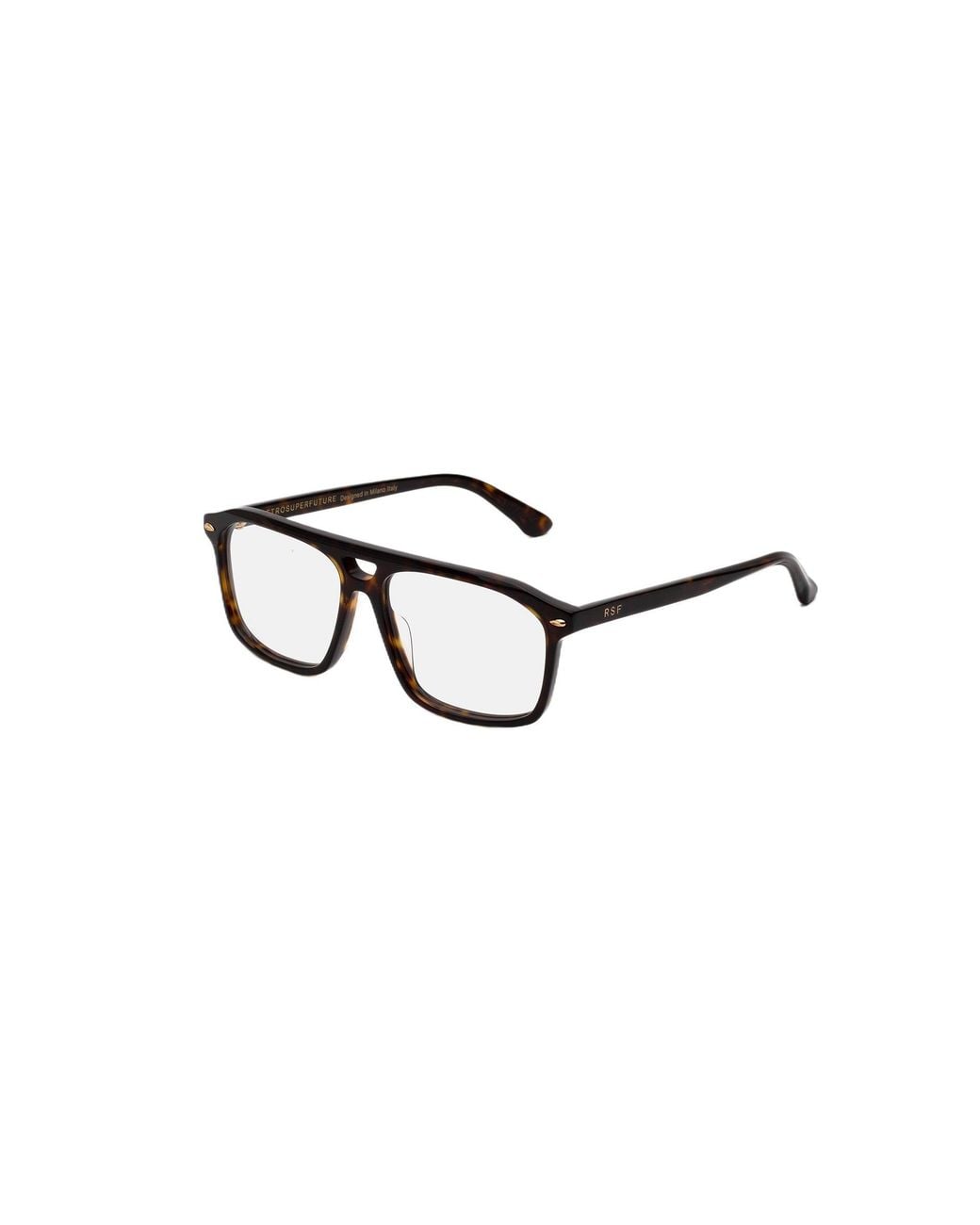 Retrosuperfuture Black 9Wt Numero 158 3627 Optical Frames Acetate Squared