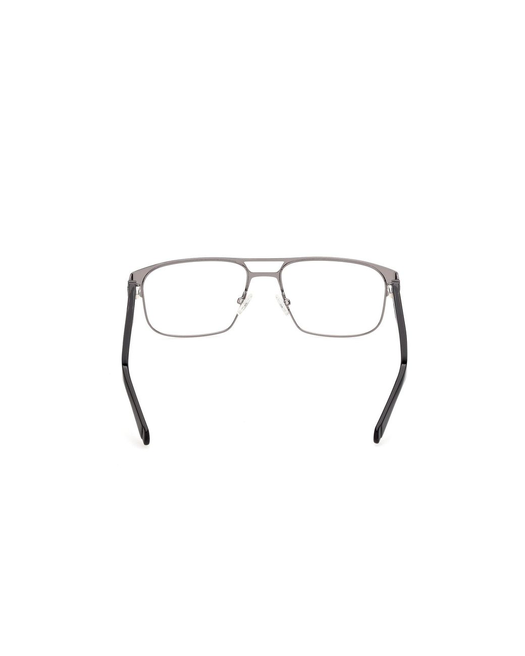 Guess Black Gu50367 2 Optical Frames Metal Squared Normal for men