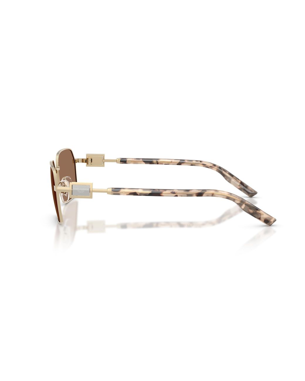 Dolce & Gabbana Black Dg2316 488/73 Sunglasses Metal Squared Normal for men