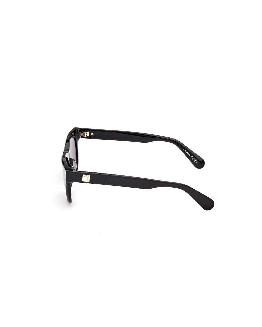 MAX&Co. Black Mo0163 01A Sunglasses Smoke Butterfly Normal