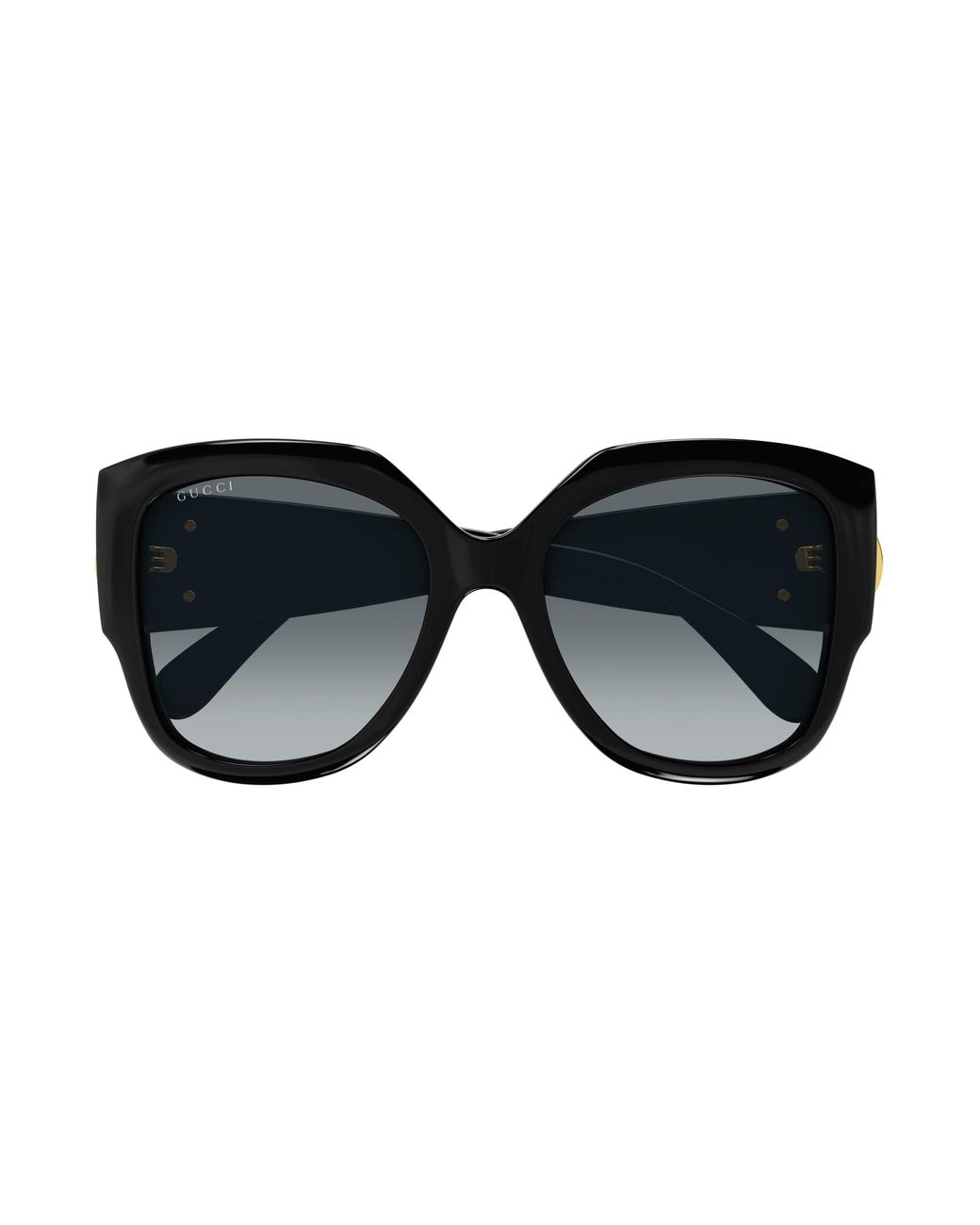 Gucci Black Gg1407S 001 Sunglasses Acetate Squared Normal Shaded