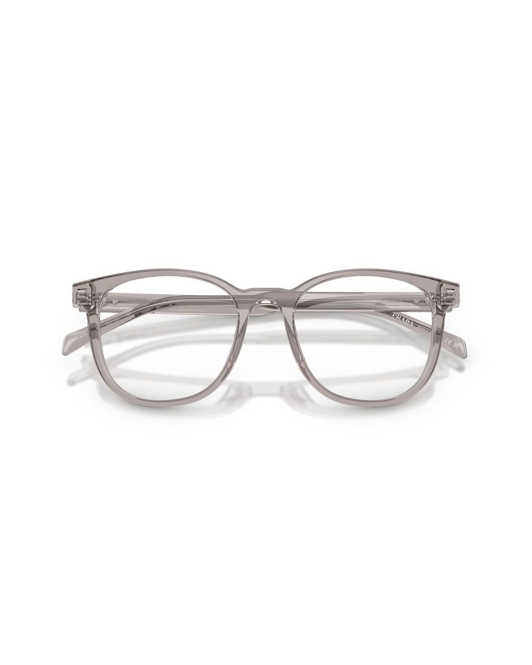 Prada Black Pr A15V 10J1O1 Optical Frames Acetate Transparent Pantos Normal for men