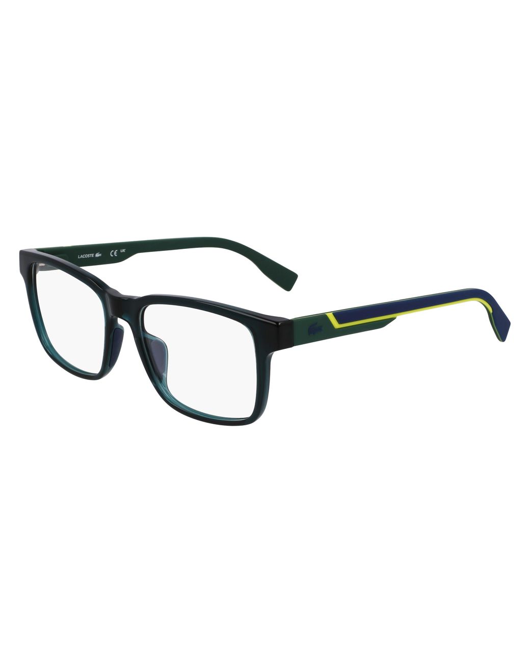 Lacoste Black L2965 301 Optical Frames Bio-Inject Squared Normal for men