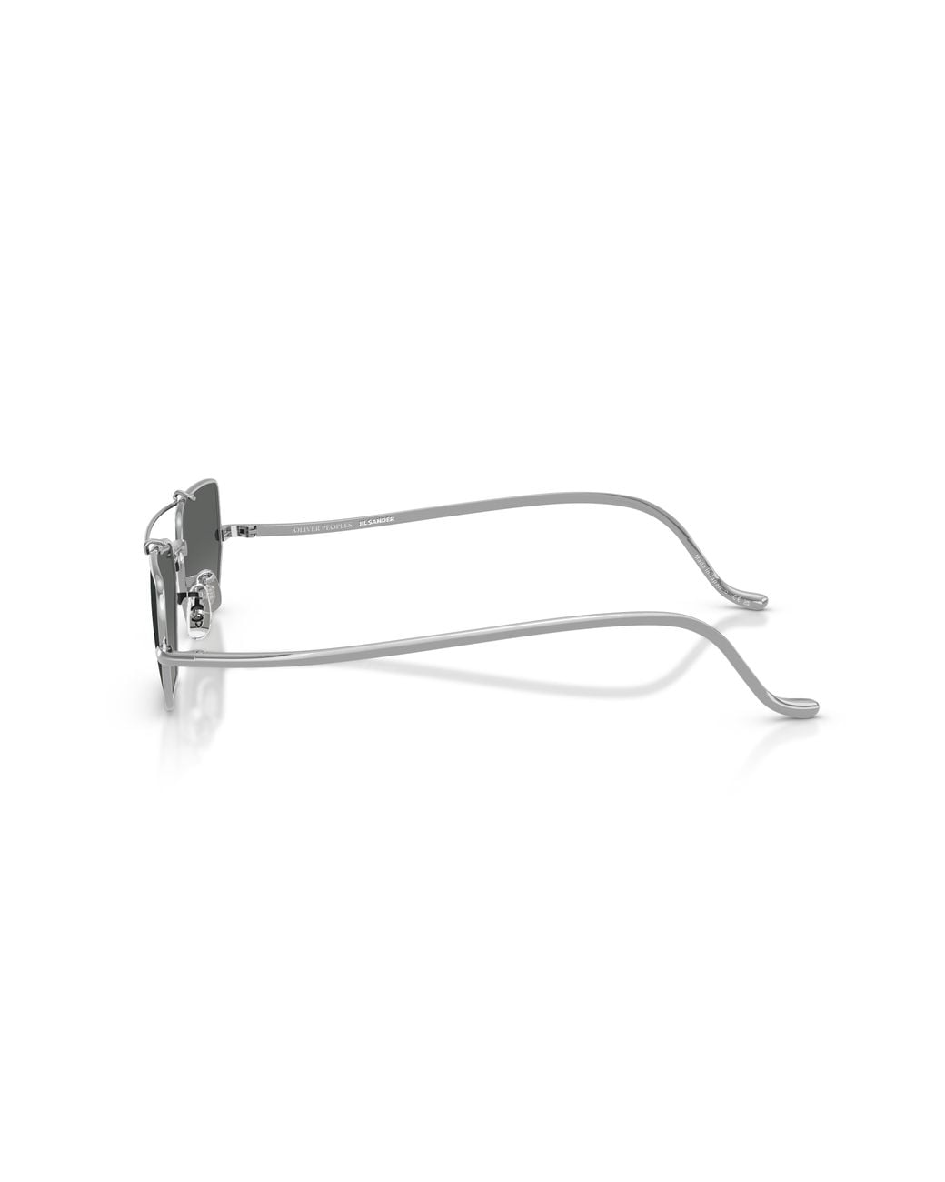 Oliver Peoples Black Ov1385St Edition 7 5036Gr Sunglasses Titanium Geometric Normal Nuanced