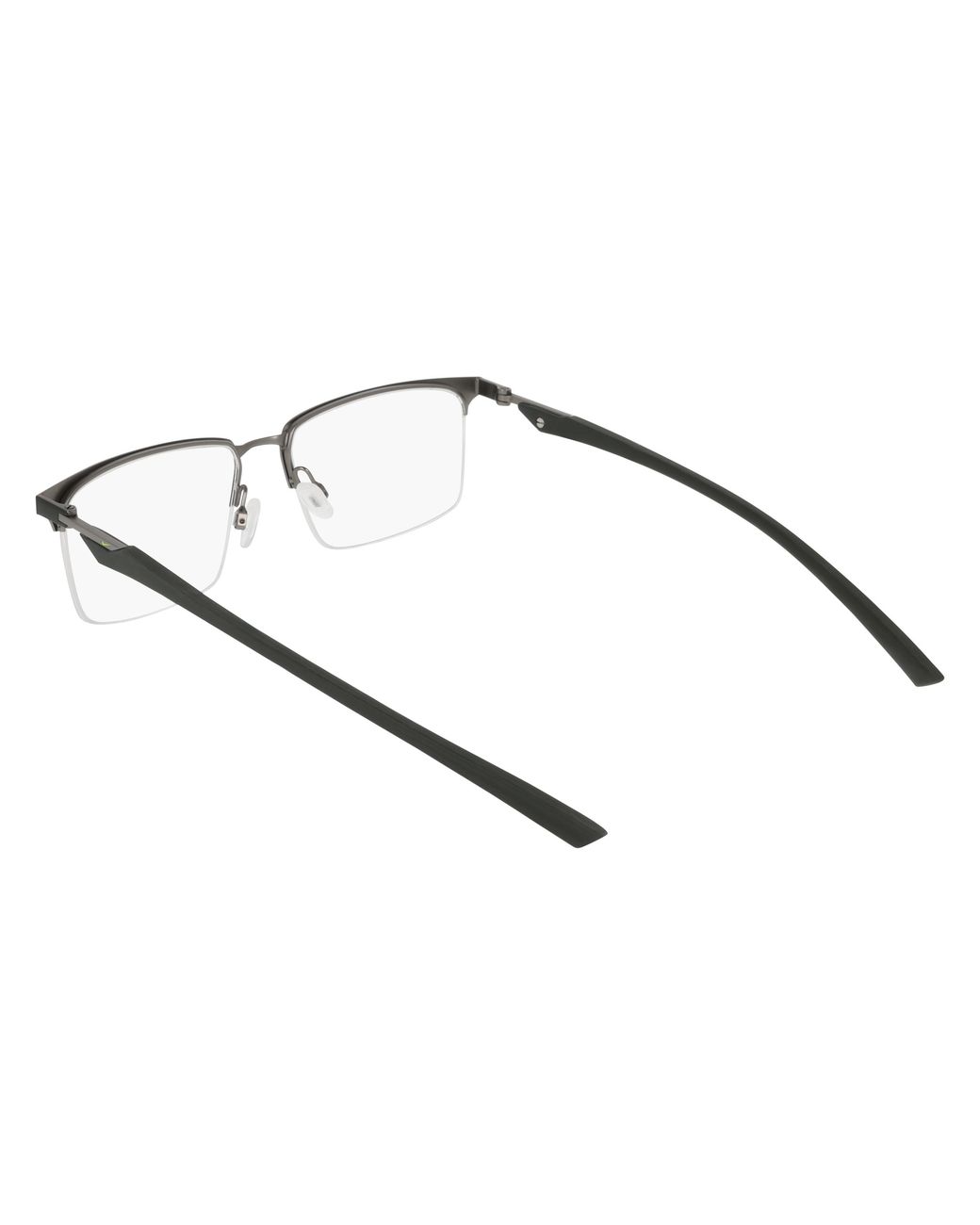 Nike Black 4318 001 Optical Frames Metal Squared Normal for men