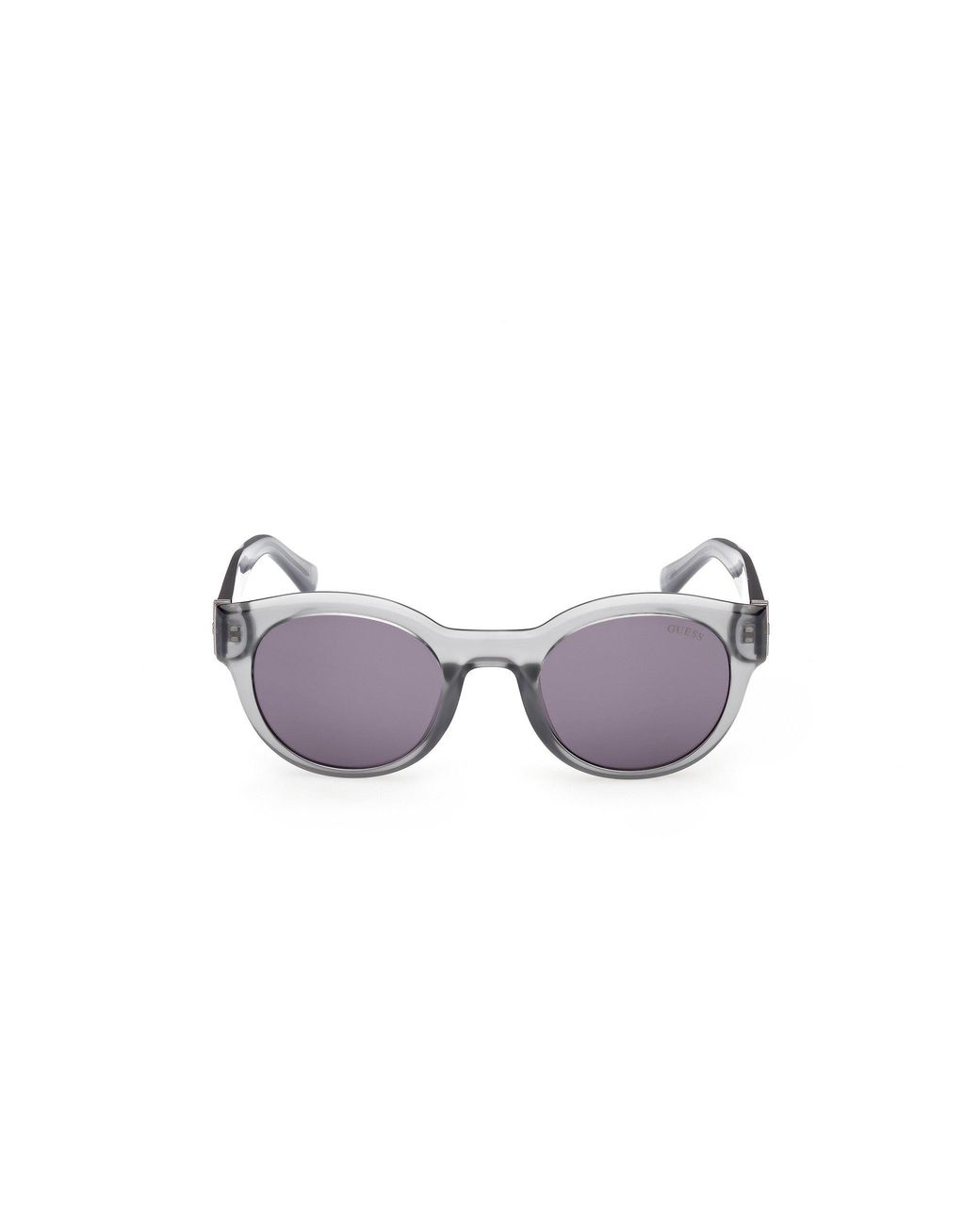Guess Black Gu00298 20Y Sunglasses Injected Round Normal for men