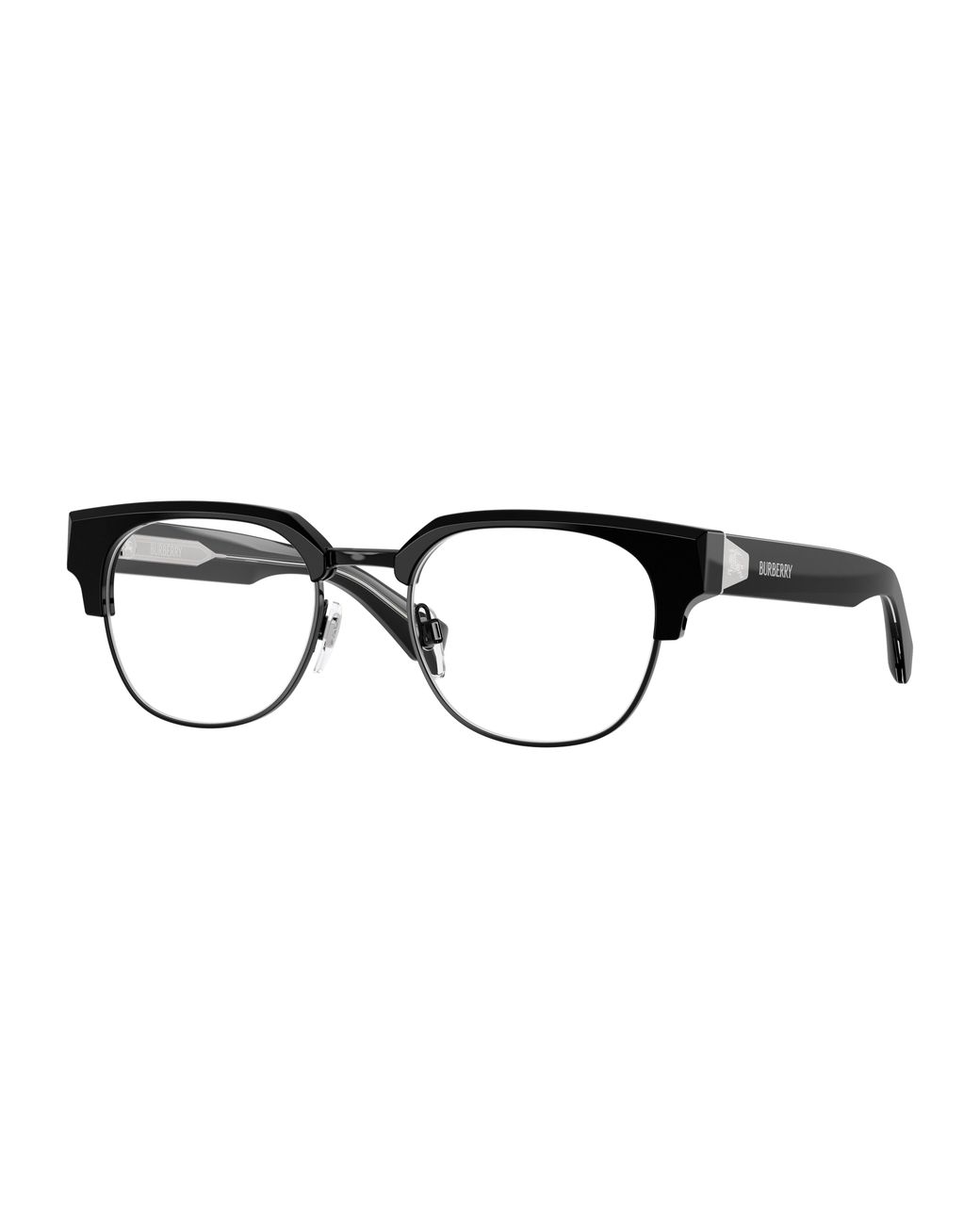 Burberry Black Be2472D 3429 Optical Frames Acetate Transparent Squared Normal for men