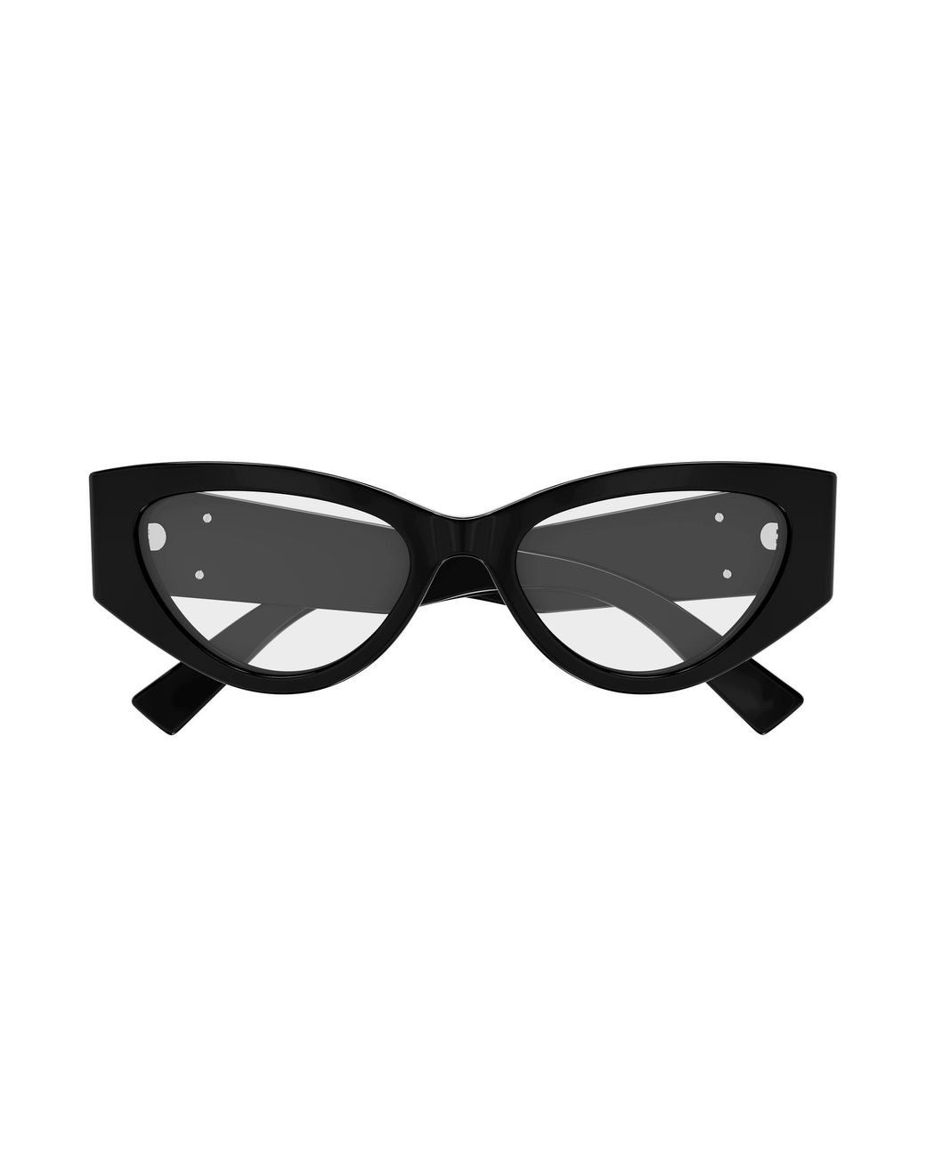 Gucci Black Gg1953O 001 Optical Frames Acetate Transparent Cat Eye