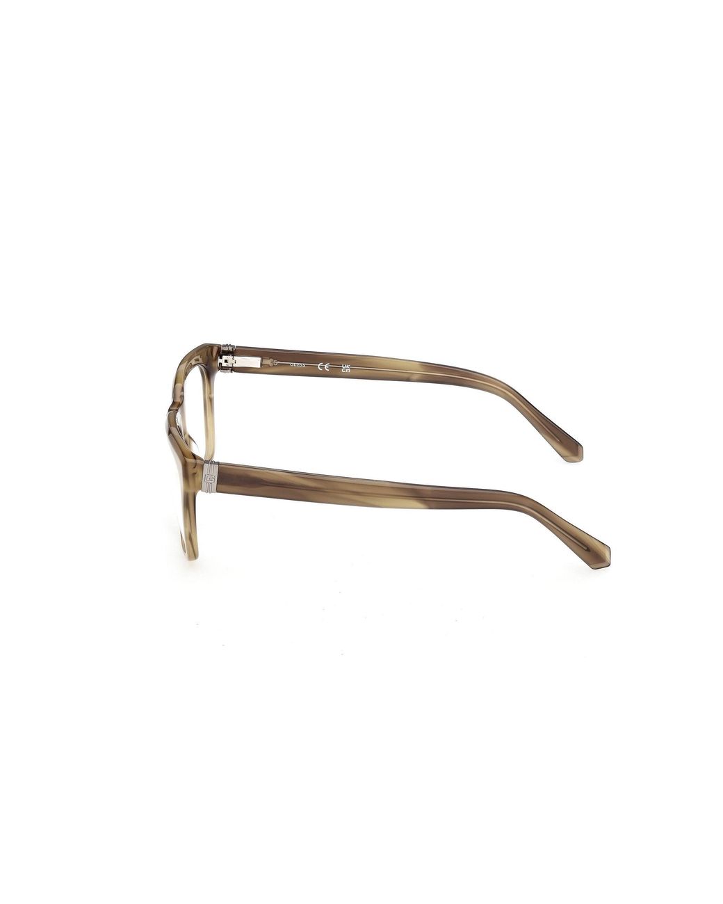 Guess Black Gu50365 095 Optical Frames Acetate Squared Normal for men