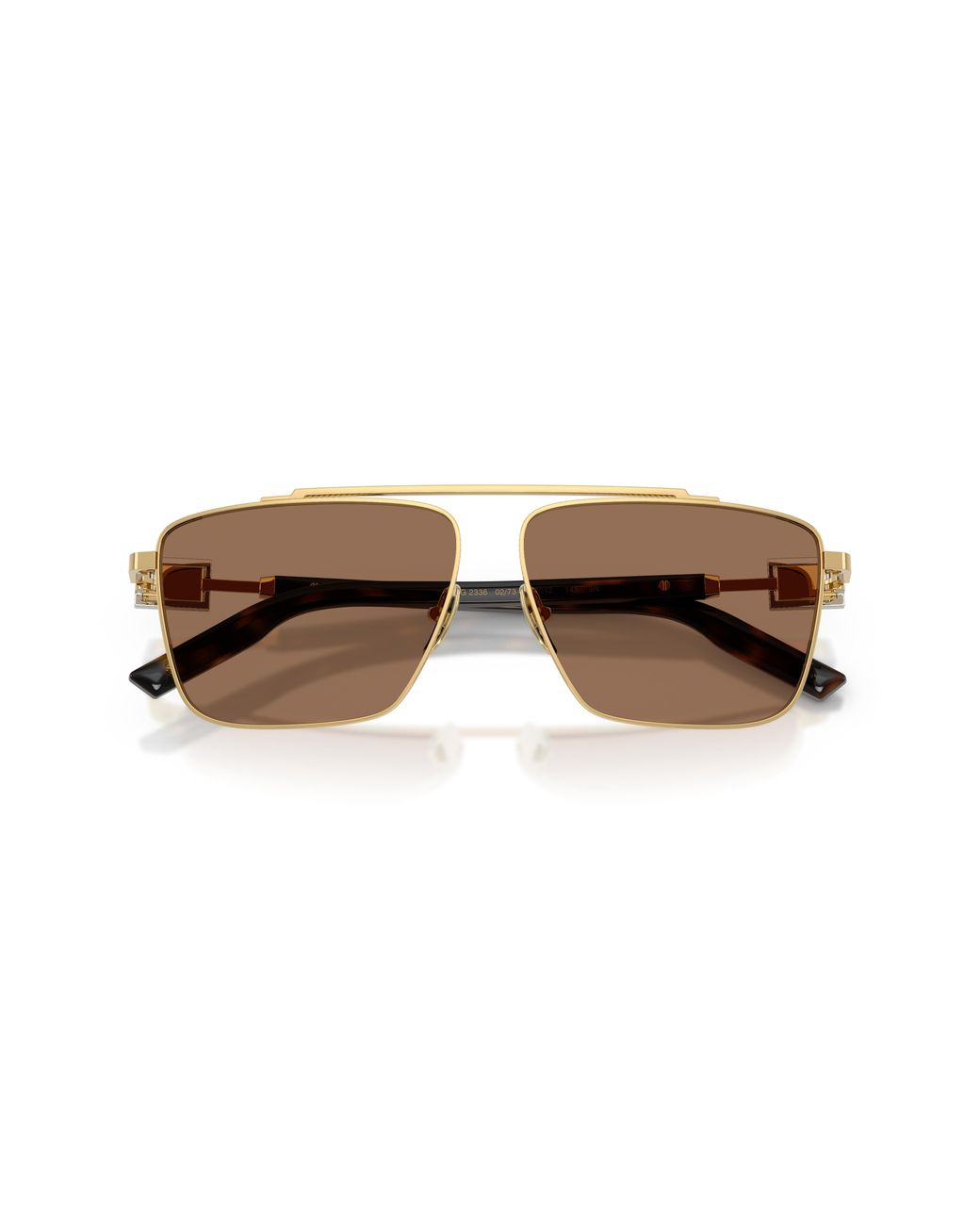 Dolce & Gabbana Black Dg2336 02/73 Sunglasses Metal Squared Normal for men