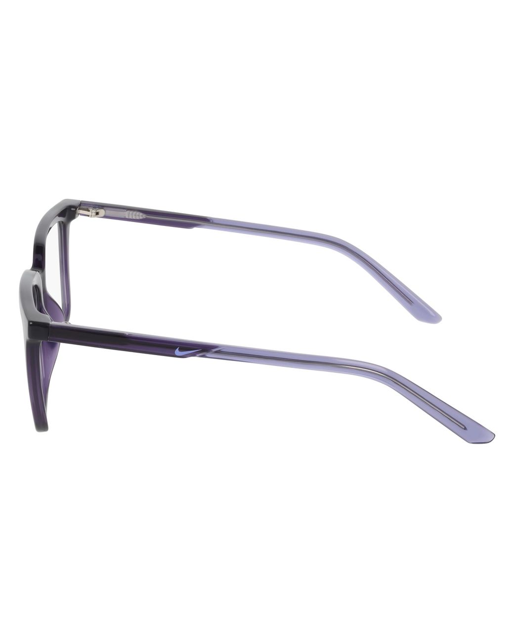 Nike Black 7064 501 Optical Frames Squared Normal