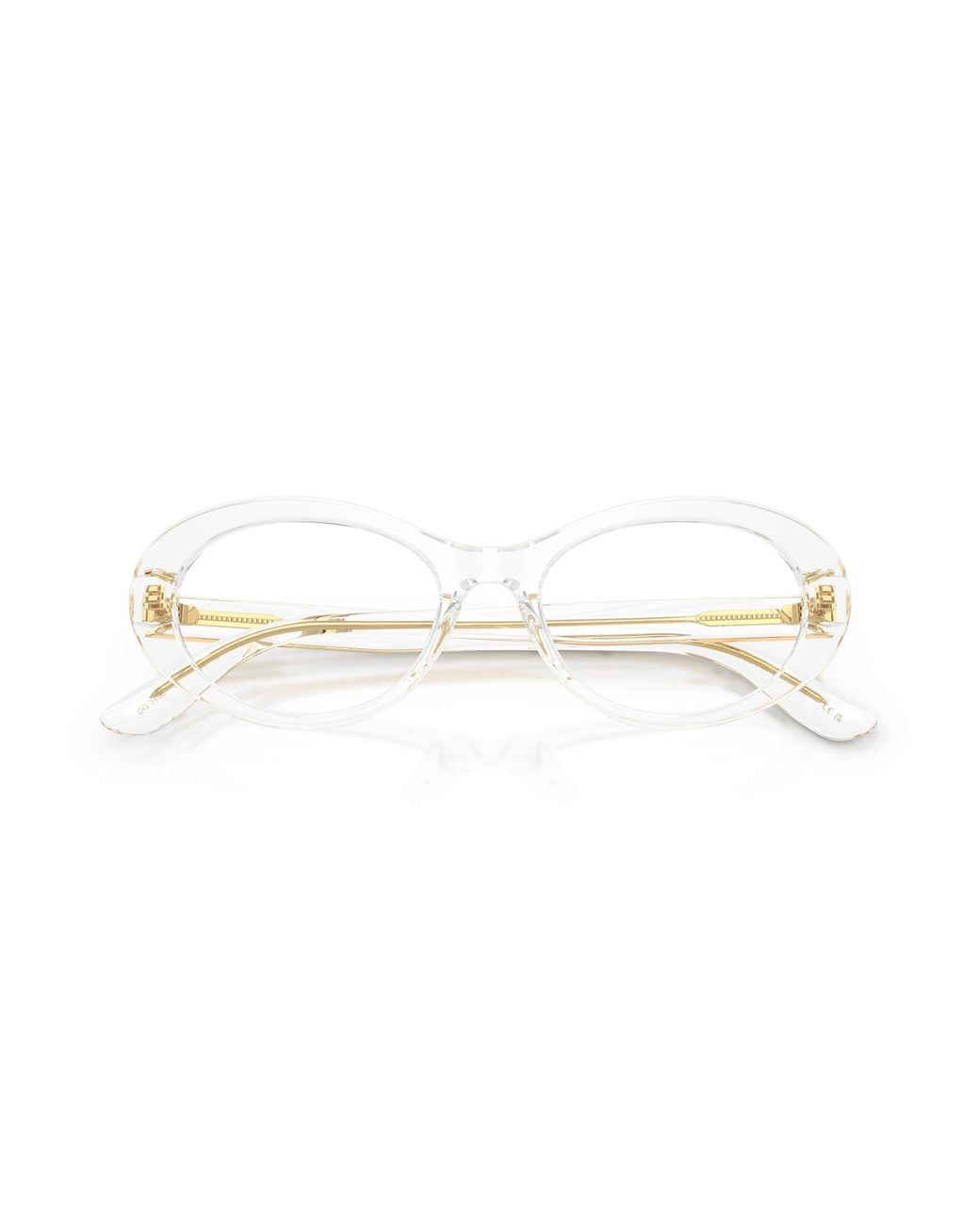 Dolce & Gabbana Black Dg3450 3133 Optical Frames Acetate Round Normal