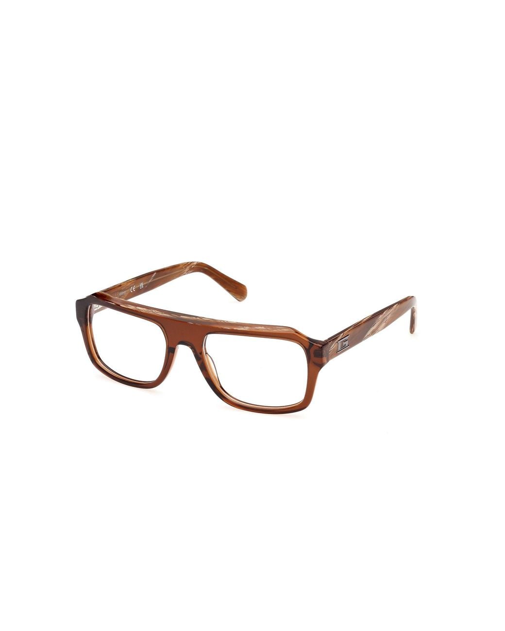 Guess Black Gu50451 48 Optical Frames Acetate Squared Normal for men