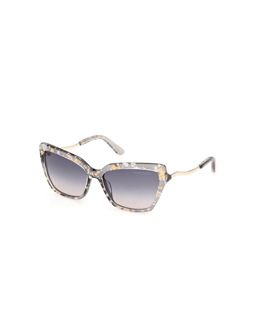 Guess Black Gm00046 20W Sunglasses Acetate Butterfly Normal