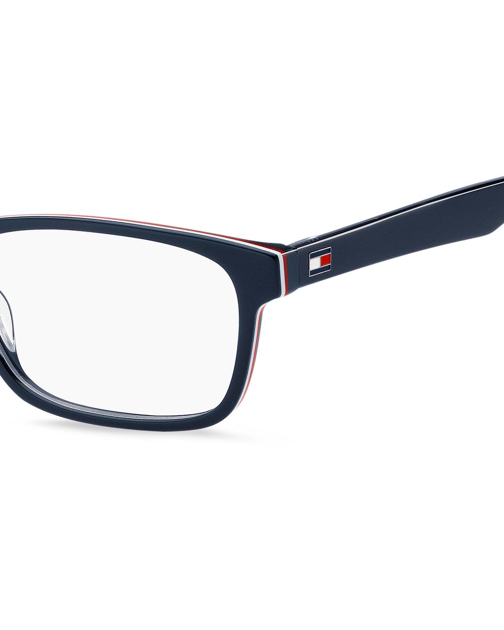 Tommy Hilfiger Black Th 2076 Pjp Optical Frames Bio-Cecid Squared for men