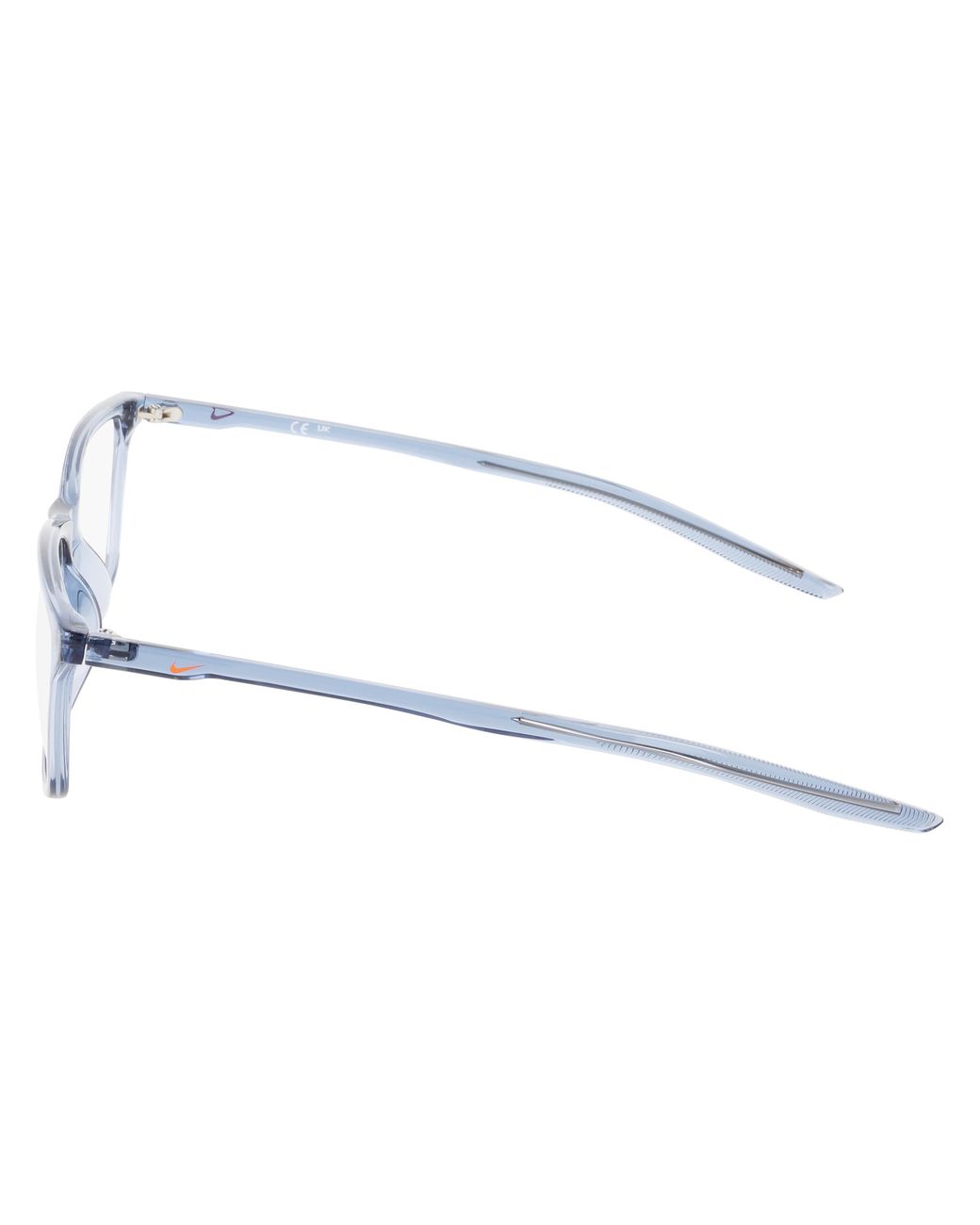 Nike Black 7018 460 Optical Frames Bio-Inject Squared Normal for men