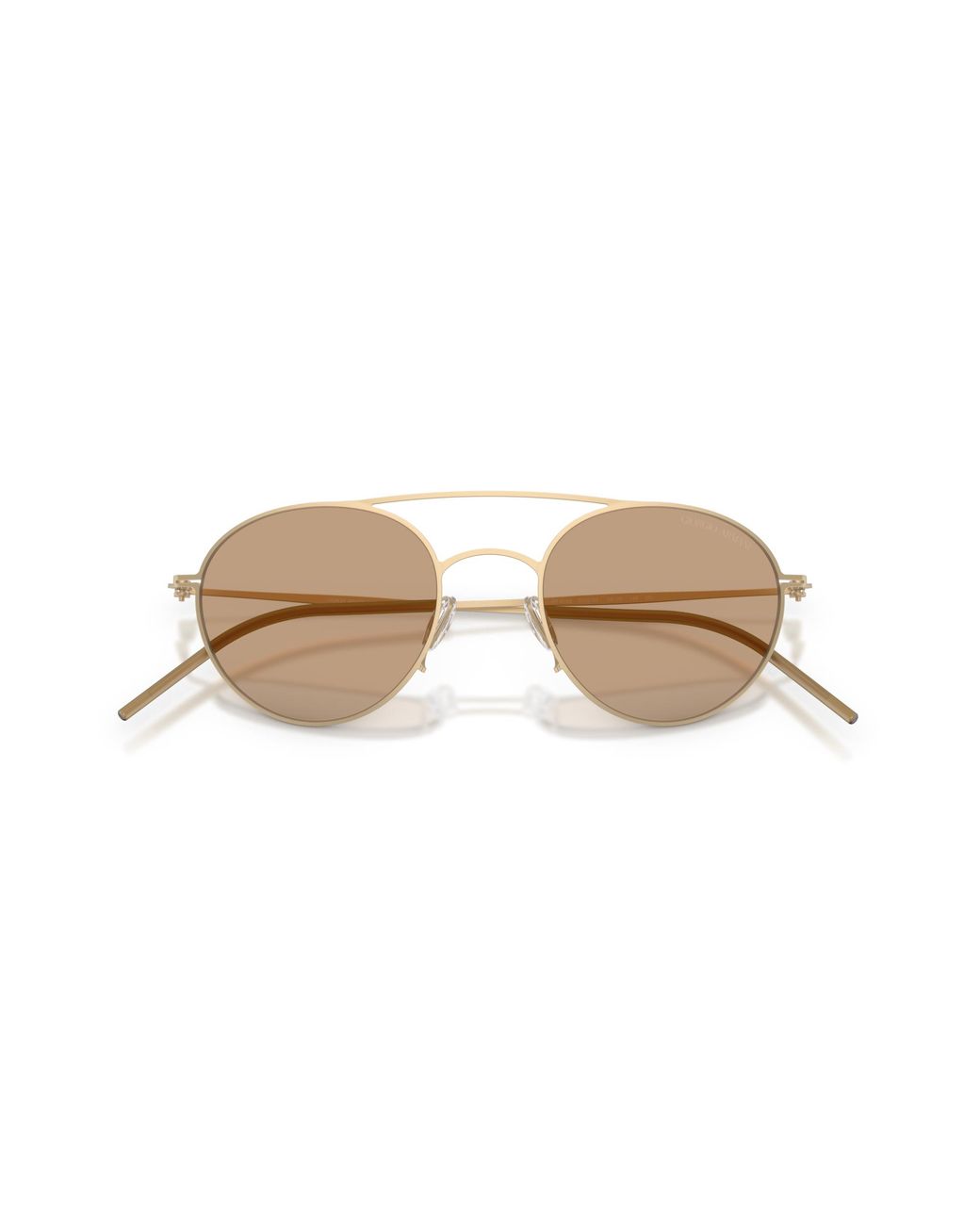 Giorgio Armani Black Ar6169 300263 Sunglasses Metal Round Normal for men