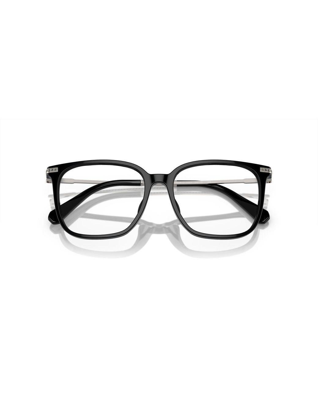 Swarovski Black Sk2016D 1001 Optical Frames Acetate Squared Normal
