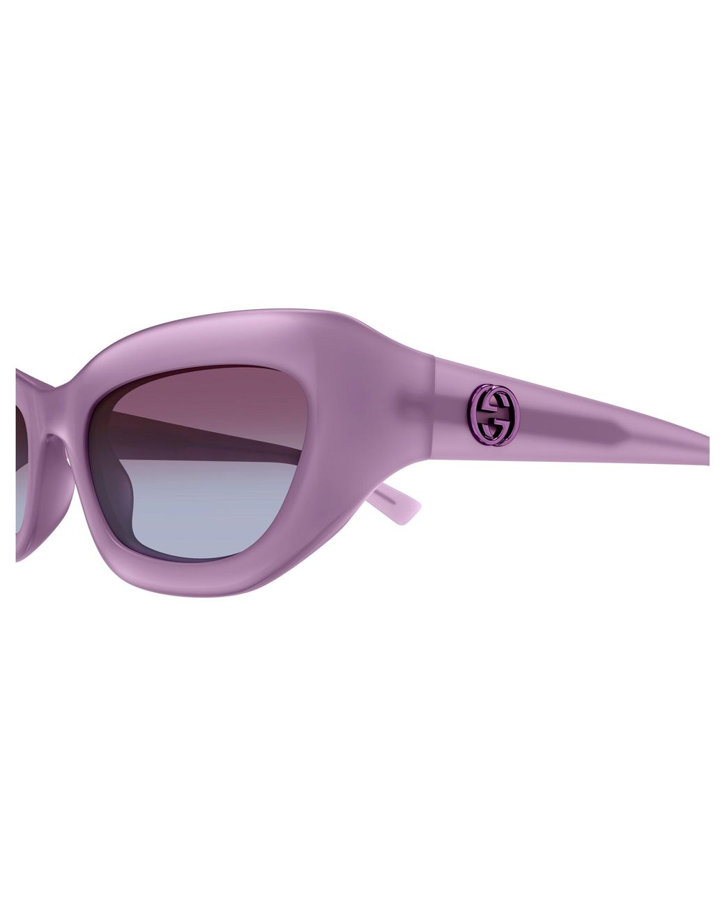 Gucci Black Gg1784S 004 Sunglasses Injected Cat Eye