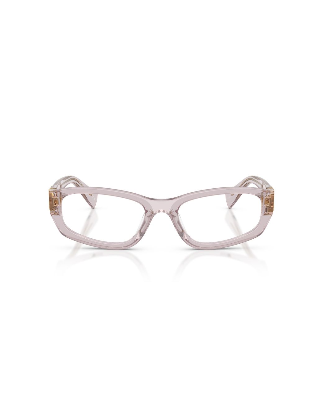 Miu Miu Black Mu 04Yv 12W1O1 Optical Frames Acetate Geometric Normal