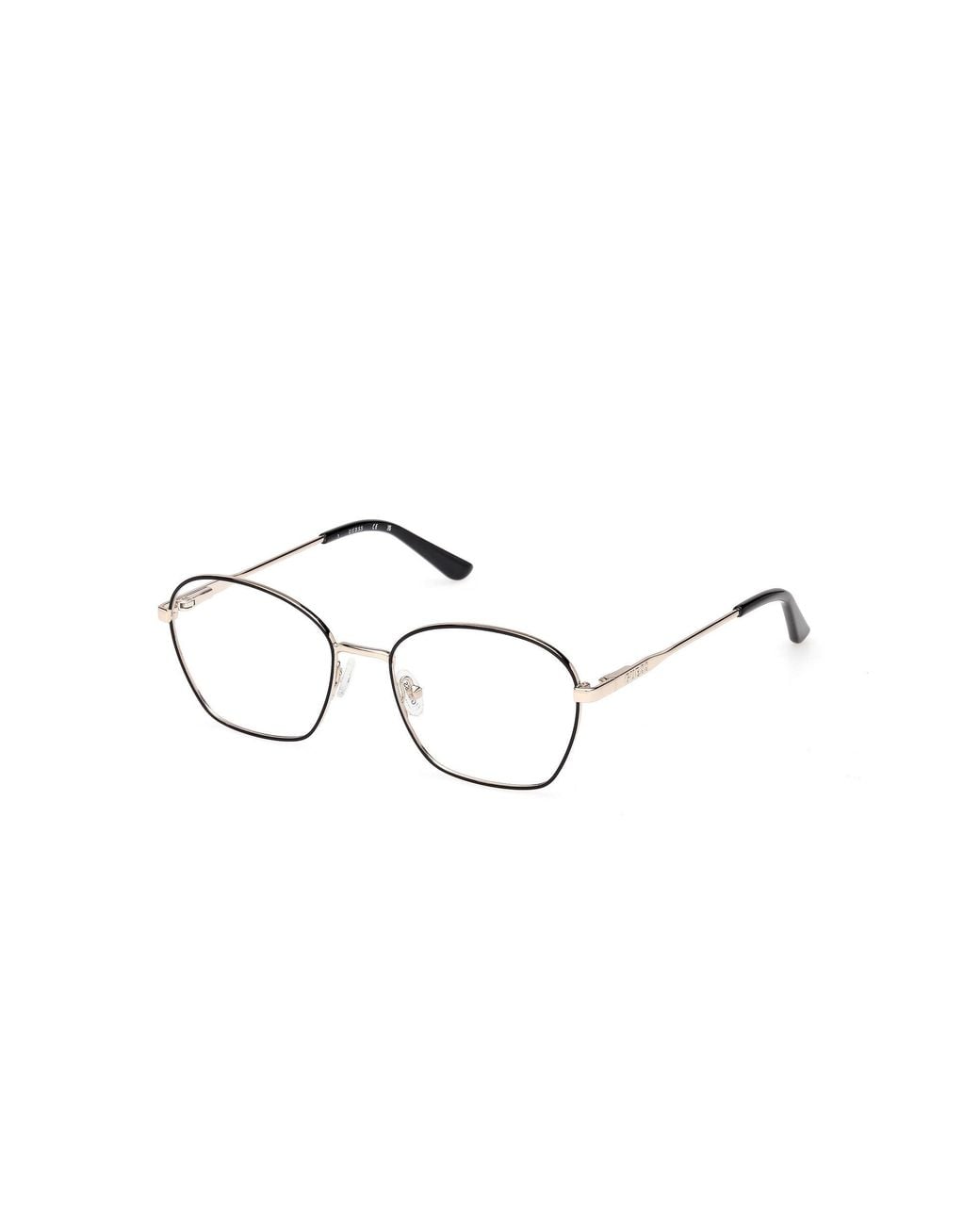 Guess Black Gu50272 005 Optical Frames Metal Squared Normal