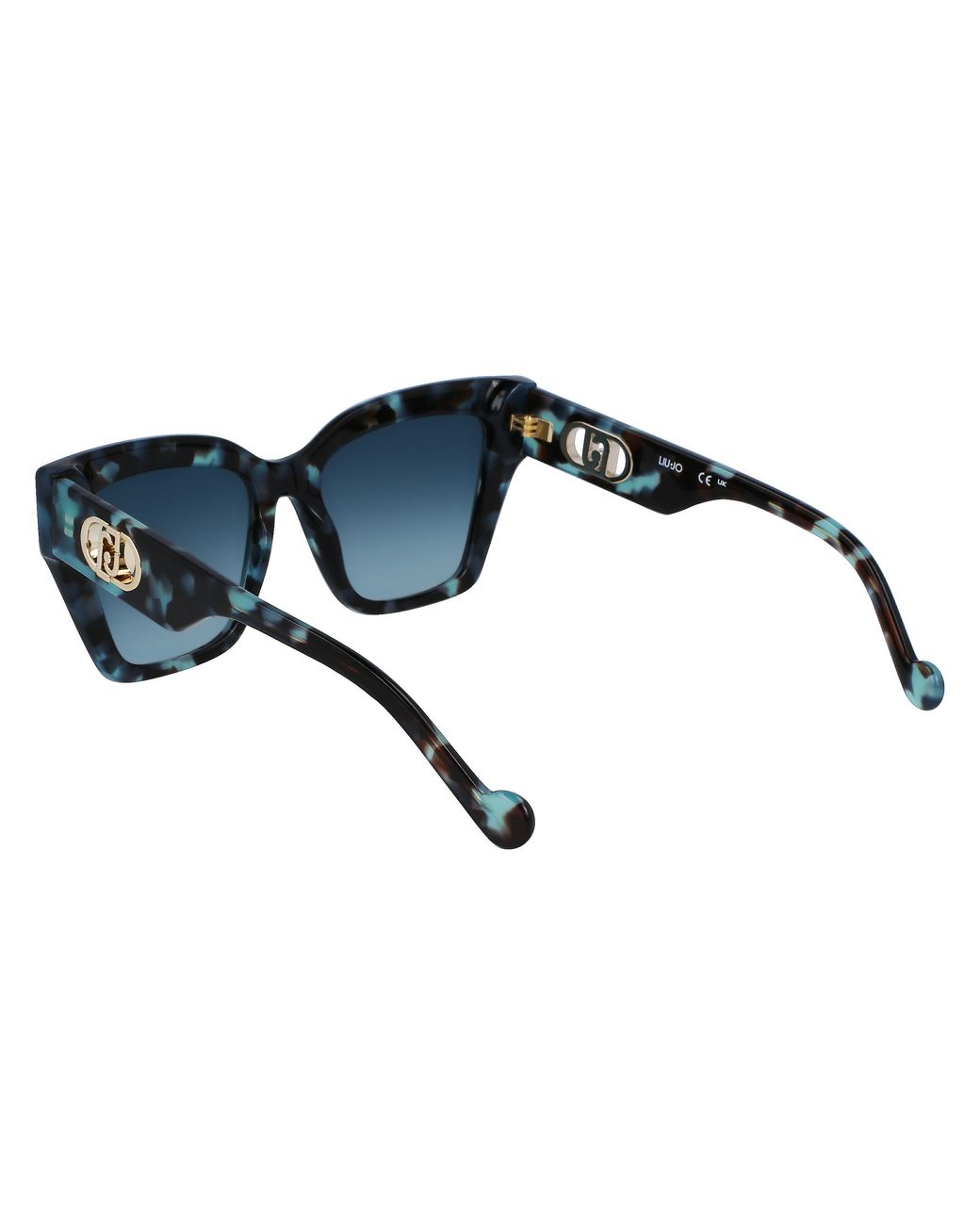 Liu Jo Black Lj777S 428 Sunglasses Acetate Squared Normal Shaded