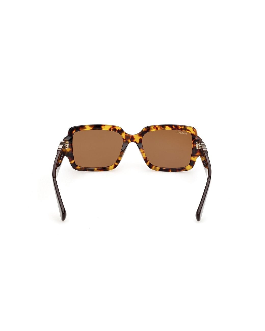MAX&Co. Black Mo0168 53E Sunglasses Acetate Squared Normal