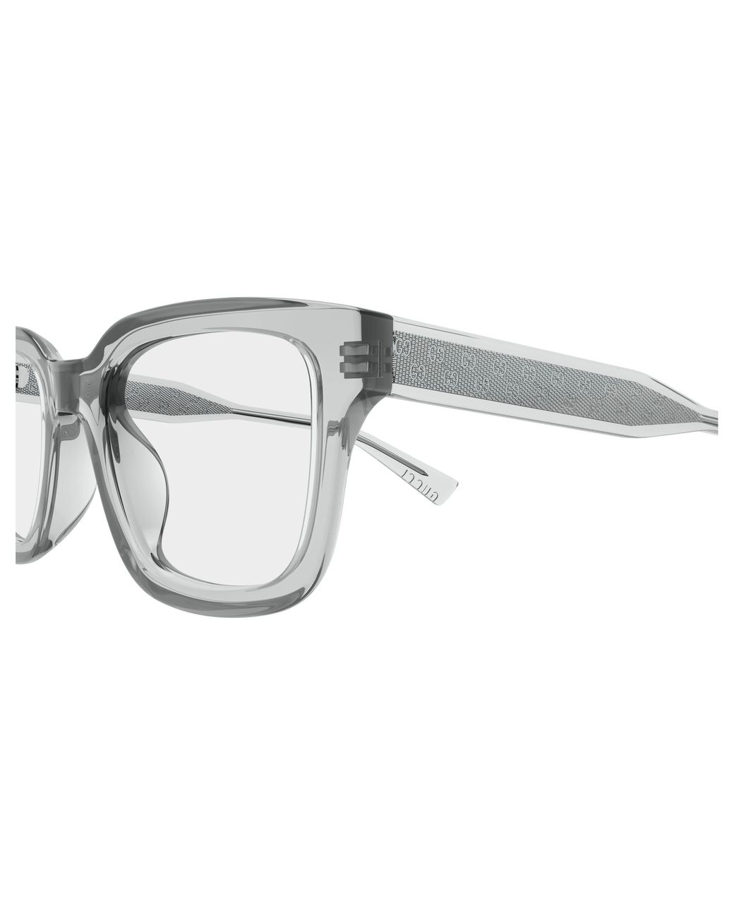 Gucci Black Gg2071Ol Rectangular Frames for men