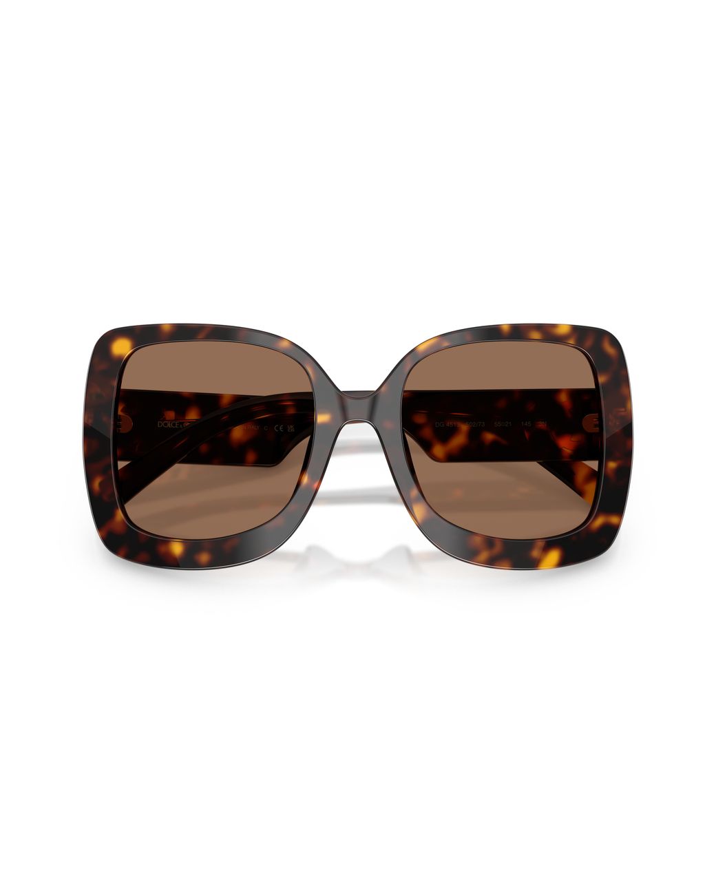 Dolce & Gabbana Black Dg4513 502/73 Sunglasses Acetate Squared Normal