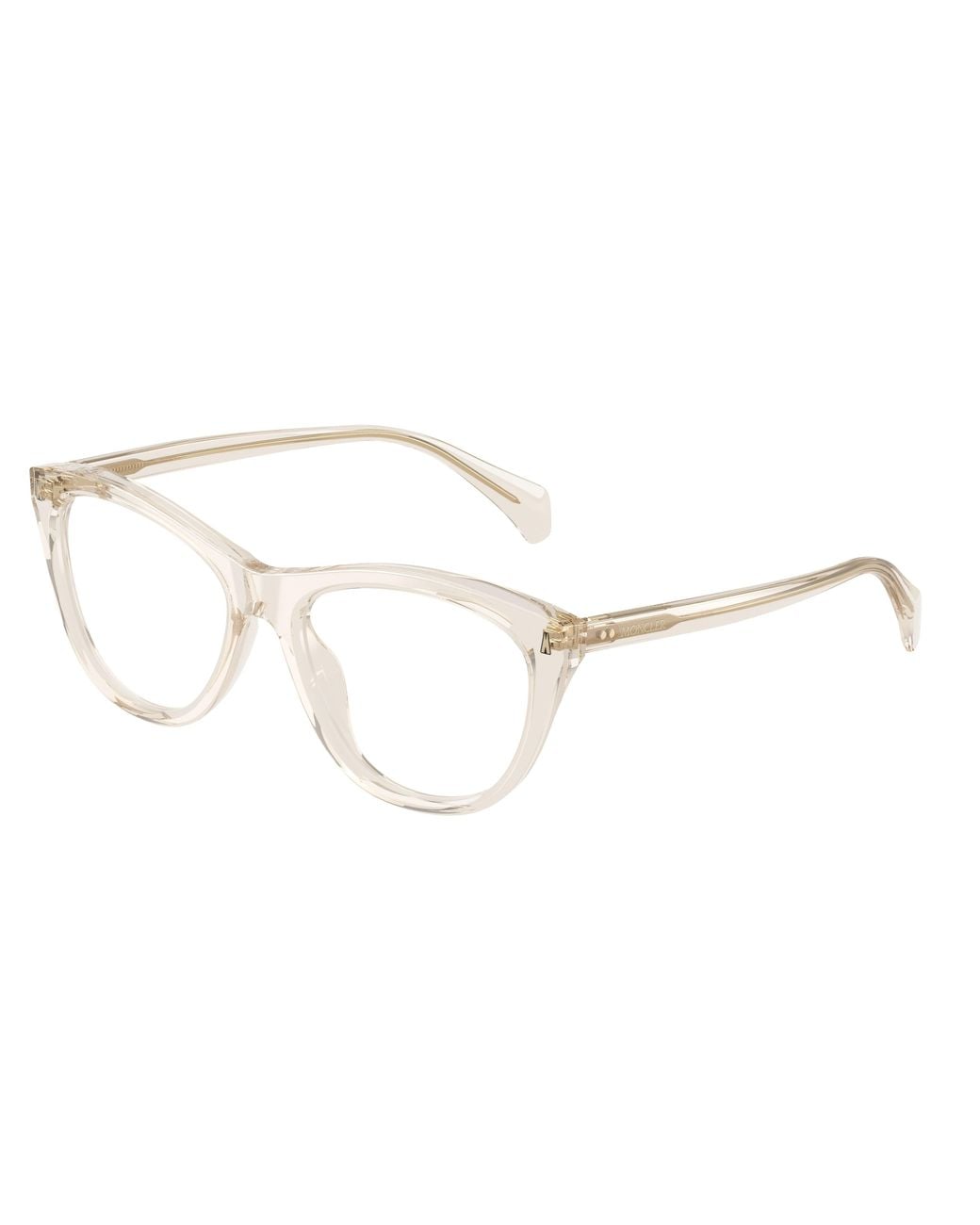Moncler Black Me2034U Fiorella 3003 Optical Frames Acetate Transparent Cat Eye Normal